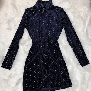 Stud Mini Dress